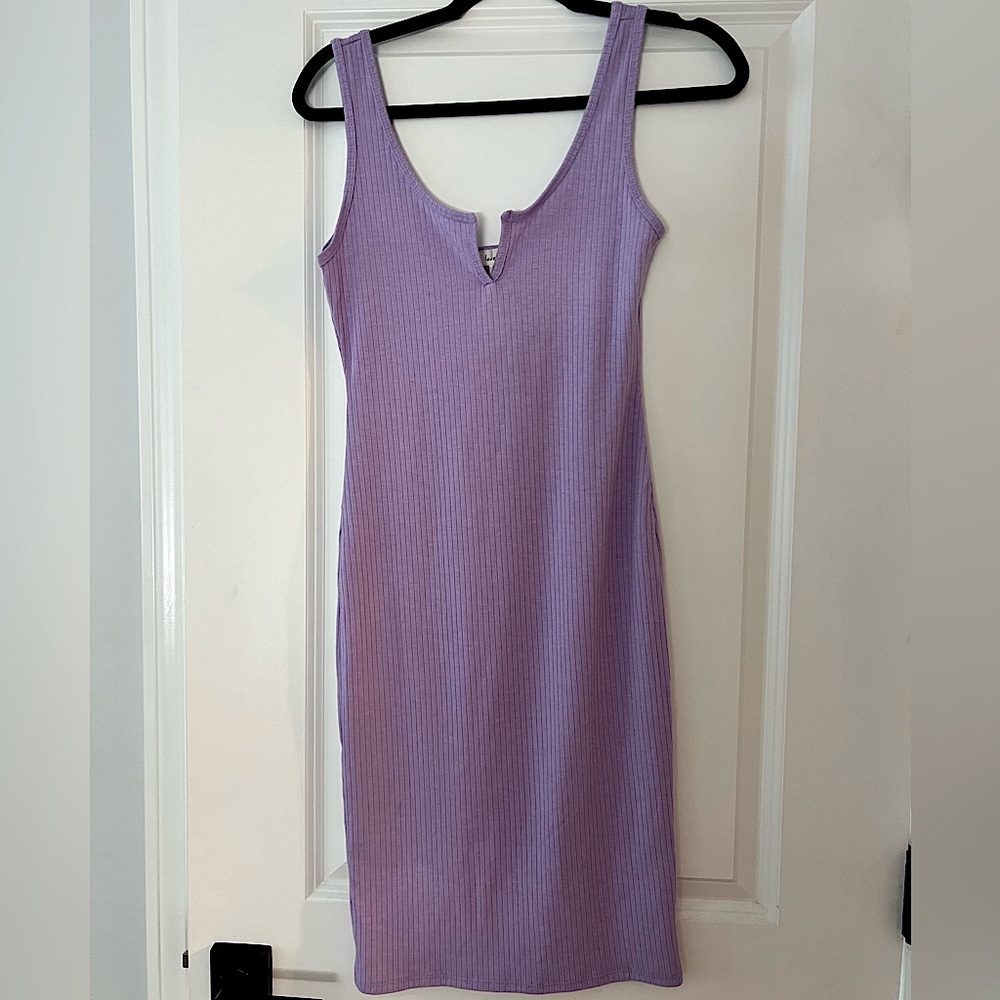 Purple dress
